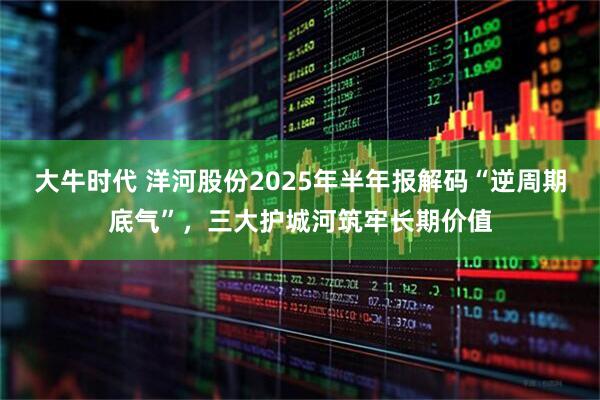 大牛时代 洋河股份2025年半年报解码“逆周期底气”，三大护城河筑牢长期价值